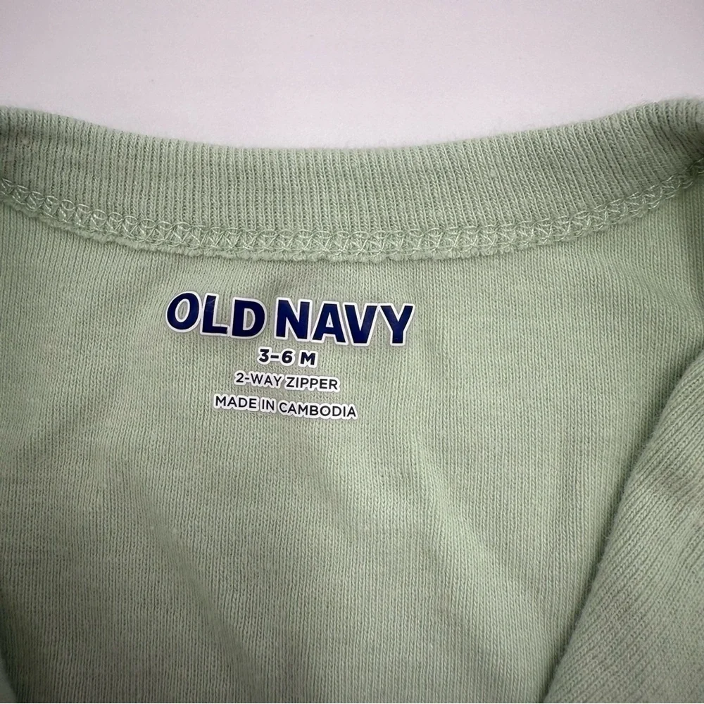 Old Navy Unisex Sleep & Play 2-Way-Zip Footed One-Piece for Baby Blue